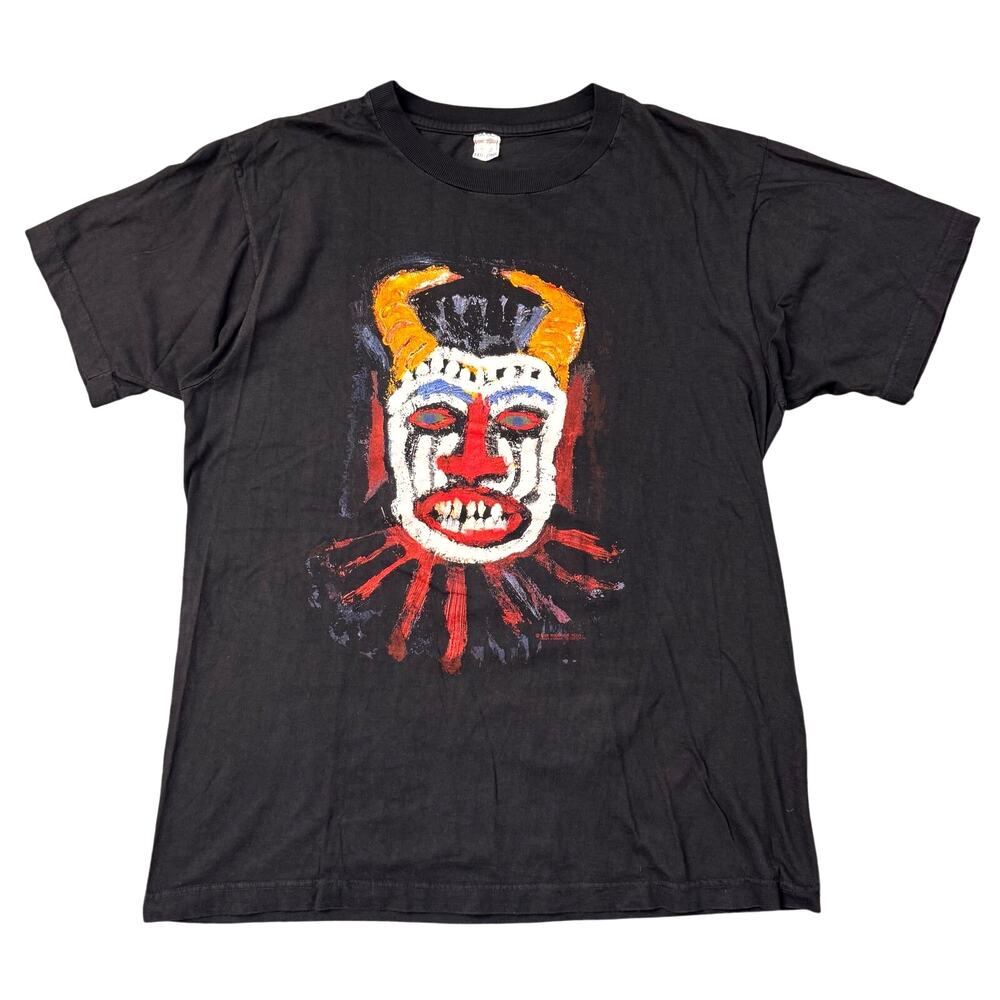 Vintage 80s Warrior Soul Band Tee Single Stitch Sz XL Black